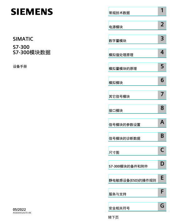 [西门子]SIMATIC S7-300 S7-300模块数据-PLC0.COM